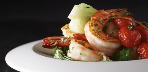 Poêlée de Crevettes à la Coriandre