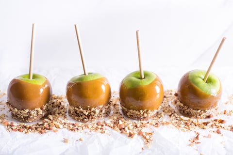 Pommes Croquantes au Caramel