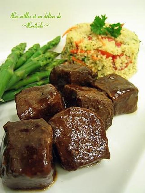 Porc Asiatique Sauce Aigre-Douce
