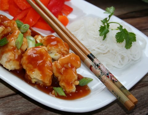 Poulet à l'Orange Façon Général Tao