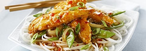 Poulet au Chili Doux et Gingembre