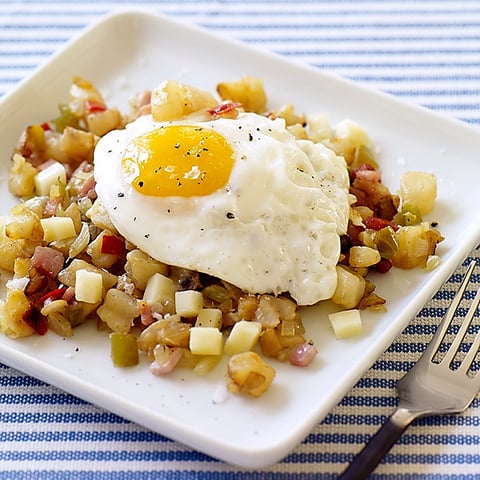 Poutine de Petit Déjeuner - Weight Watchers
