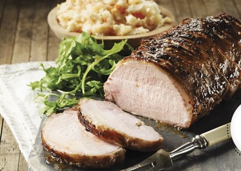 Rôti de Porc à L’Érable tout Simple de Josée di Stasio