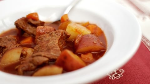 Ragoût de Boeuf Arrosé