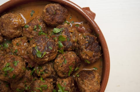 Ragoût de Pattes et de Boulettes de Suzanne Lapointe
