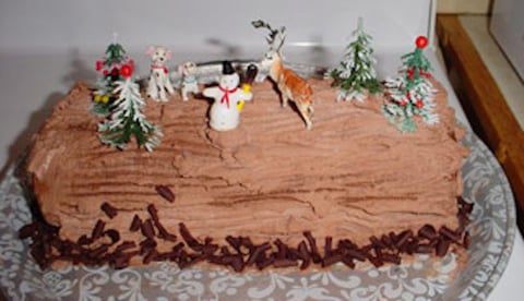 Bûche (légère comme un nuage)