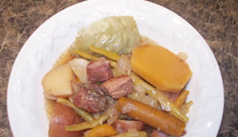 Bouilli aux Légumes D'antan (mijoteuse)