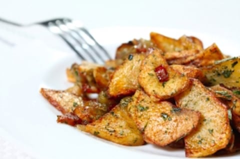 Pommes de Terre à L'oignon au Four
