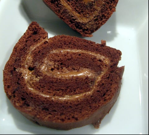 Gâteau Roulé à la Mousse au Chocolat