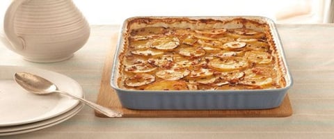 Gratin de Pommes de Terre au Bacon et à L'érable