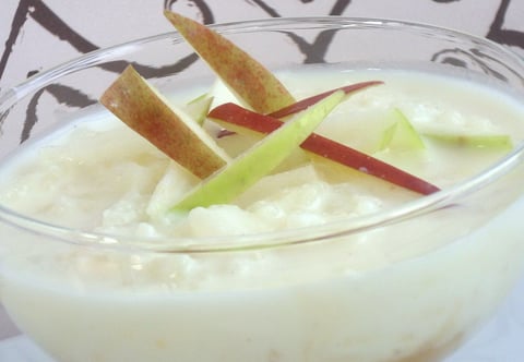 POUDING AU RIZ CAMEMBERT D'ICI ET SON CARAMEL À L’ANIS