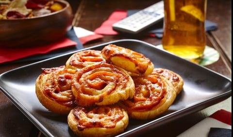 Roulades de Pizza au Pepperoni