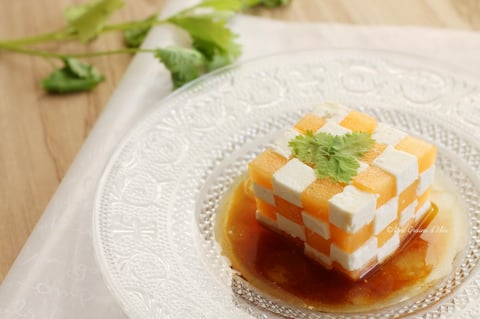 Rubik’s Cube de Melon et de Feta