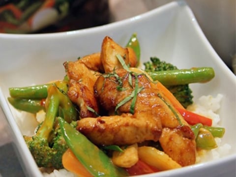 Sauté de Poulet Teriyaki