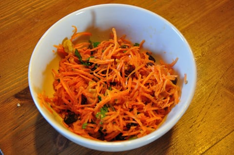 Salade de Carottes Sucrée