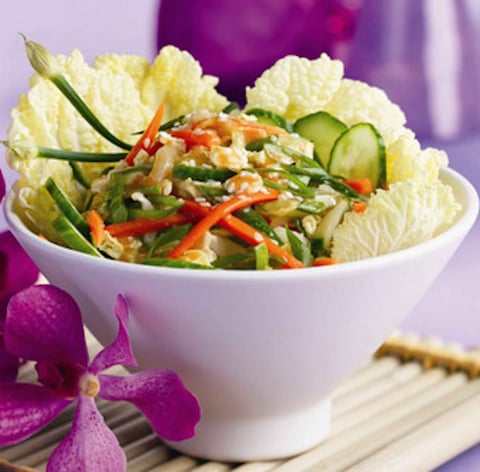 Salade de Chou à la Sauce Thaïlandaise Piquante