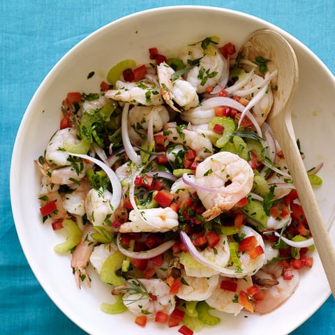 Salade de Crevettes Weight Watchers