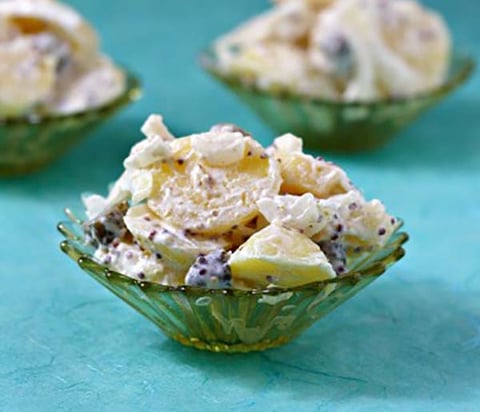 Salade de Pommes de Terre aux Cornichons