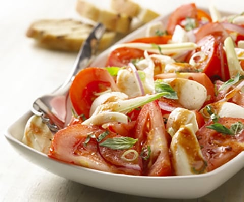 Salade de Tomates et de Bocconcinis