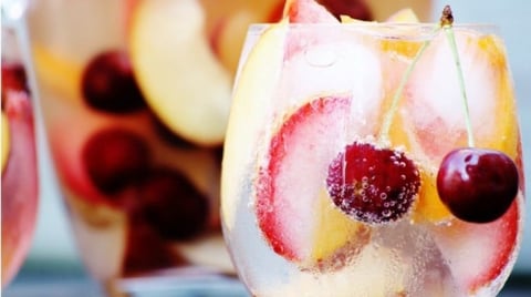 Sangria de Vin Blanc et 7-up!