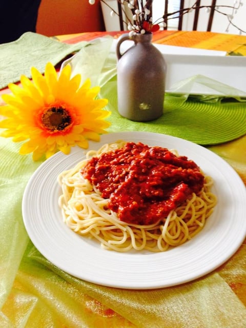 Sauce à Spaghetti à Alain et Josée
