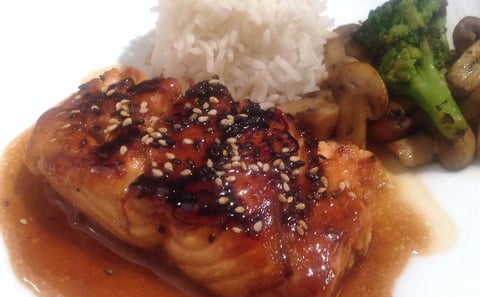 Saumon Glacé Style Japonais