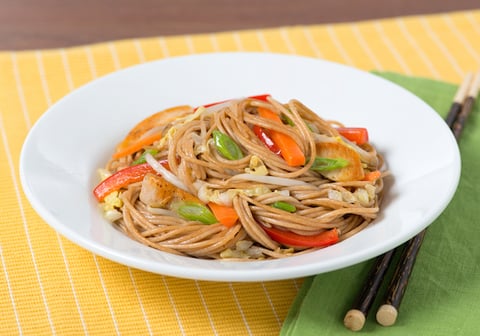Sauté Asiatique aux Nouilles de Fin de Semaine