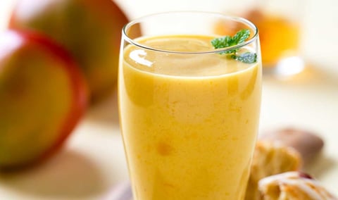 Smoothie à la Mangue et au Citron
