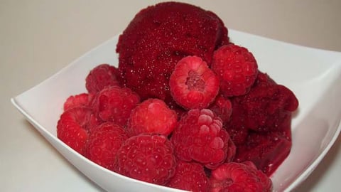 Sorbet Framboise Maison