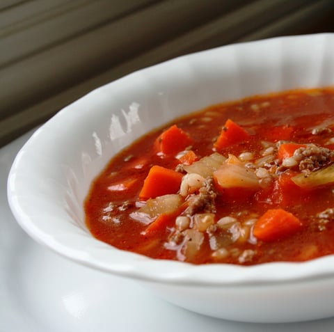 Soupe Boeuf et Orge