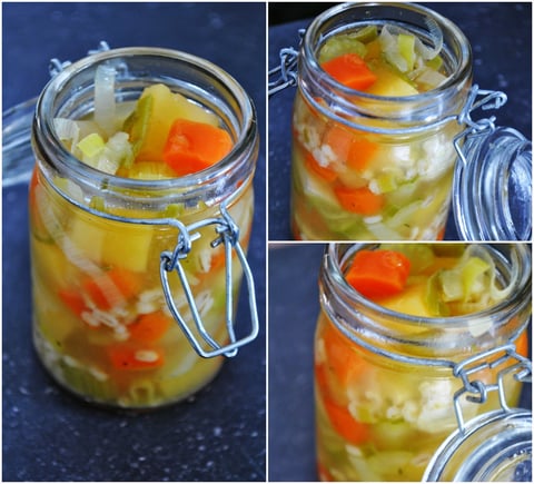 Soupe au Poulet, Légumes et à l'Orge