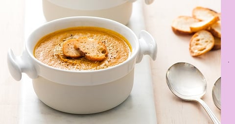 Soupe aux Légumes Grillés