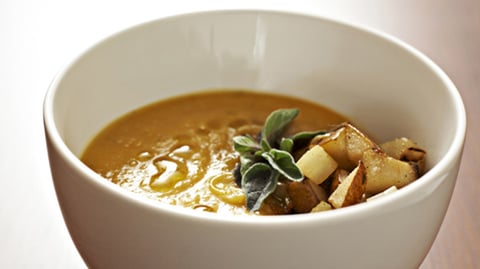Soupe de Courge et de Pomme