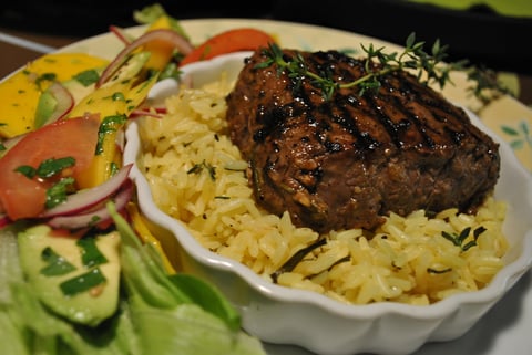 Steak de Boeuf au Romarin