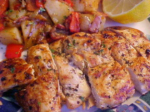Suprêmes de Poulet à L'italienne