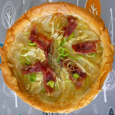 TARTE FINE AU LADY LAURIER D'ARTHABASKA
