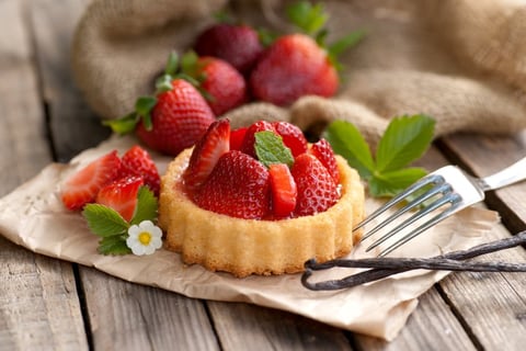 TARTELETTES AUX FRAISES SANS GLUTEN