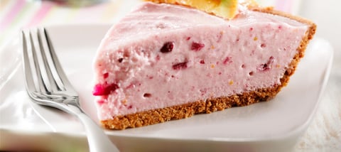 Tarte à la Crème Glacée aux Canneberges