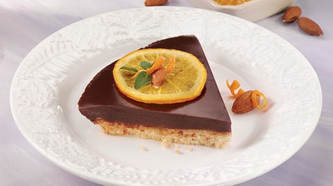 Tarte au Chocolat Parfumée à l’Orange
