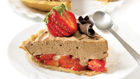 Tarte au Tofu et au Chocolat