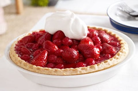 Tarte aux Baies Rouges Glacée