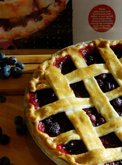 Tarte aux Bleuets et aux Mûres