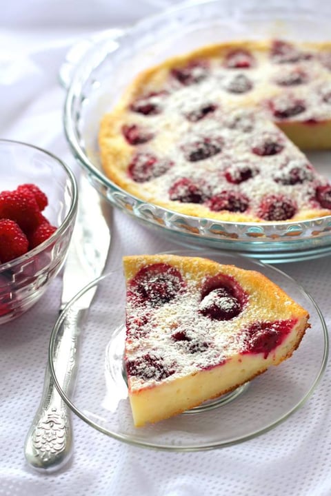 Tarte aux Framboises et au Chocolat Blanc