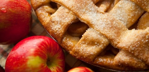Tarte aux Pommes et au Sirop D'Érable