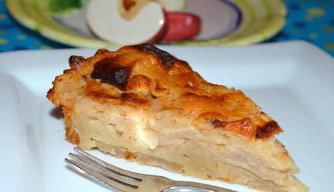 Tarte aux Pommes Sans Croûte