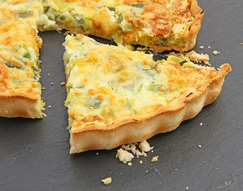 Tarte Poireau