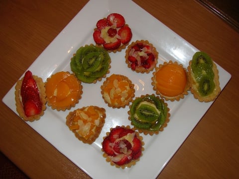 Tartelettes aux Fruits Frais et à la Crème au Mascarpone