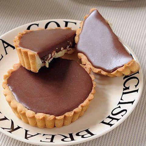 Tartelettes au Chocolat au Lait et au Nougat
