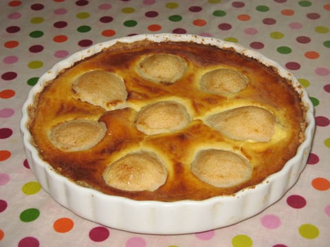 Tarte aux Poires et Crème D'Amande