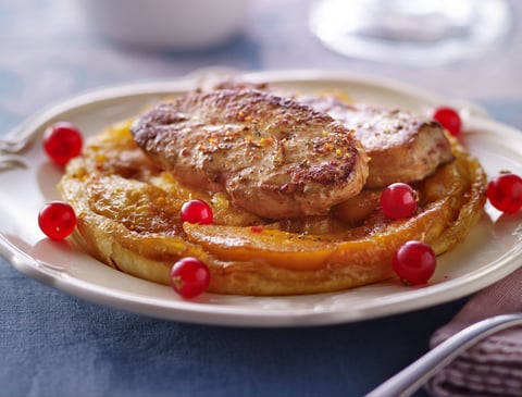 Tatin de Mangue et Foie Gras